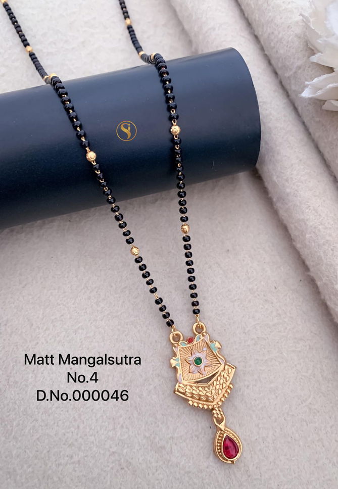 4 MH Daily Wear Matte Mangalsutra Manufacturers
